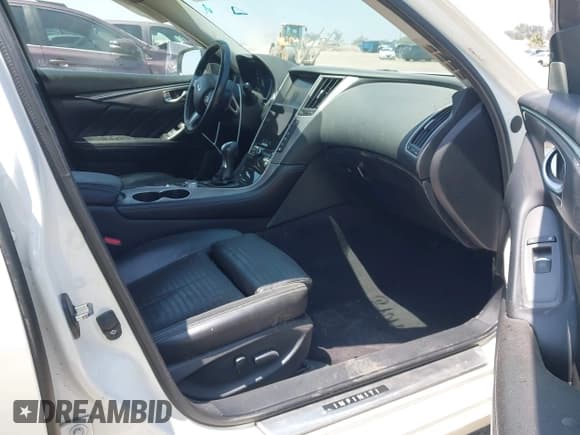 ✅ 2017 Infiniti Q50 Red Sport 400 • VIN: JN1FV7AP7HM851011 • Lot: 42518743. Listed on IAAI with Not provided. Free auction sales archive from the USA and detailed vehicle history report at DreamBid. Image 5.