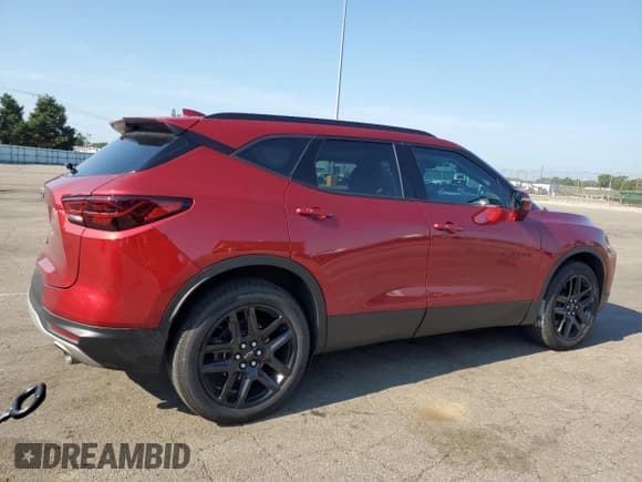 ✅ 2023 Chevrolet Blazer LT • VIN: 3GNKBJRS3PS139952 • Лот: 68031195. Опубликован ранее на Copart с пробегом 25 593 миль. Бесплатный доступ к архиву аукционных продаж из США и подробный отчёт об истории автомобиля на DreamBid. Изображение 3.