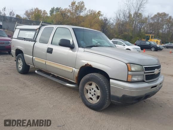 ✅ 2007 Chevrolet Silverado 1500 LT3 • VIN: 1GCEK19B87Z169747 • Lot: 43649227. Listed on IAAI with 188,548 mi. Free auction sales archive from the USA and detailed vehicle history report at DreamBid. Image 1.