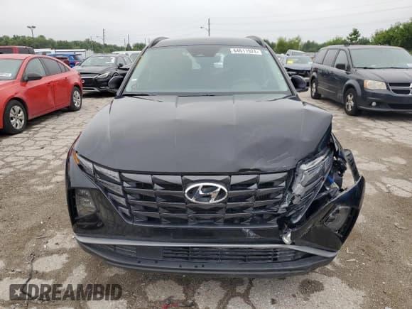 ✅ 2024 Hyundai Tucson Blue • VIN: KM8JBCD19RU160205 • Lot: 64611924. Wystawiony na Copart z przebiegiem 29 292 mil. Bezpłatny archiwum sprzedaży aukcyjnych z USA i szczegółowy raport historii pojazdu na DreamBid. Zdjęcie 5.