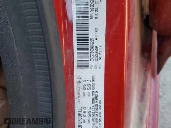 ✅ 2014 Dodge Avenger SE • VIN: 1C3CDZAB6EN161215 • Лот: 41552624. Опубликован ранее на Copart с пробегом 187 066 миль. Бесплатный доступ к архиву аукционных продаж из США и подробный отчёт об истории автомобиля на DreamBid. Изображение 12.