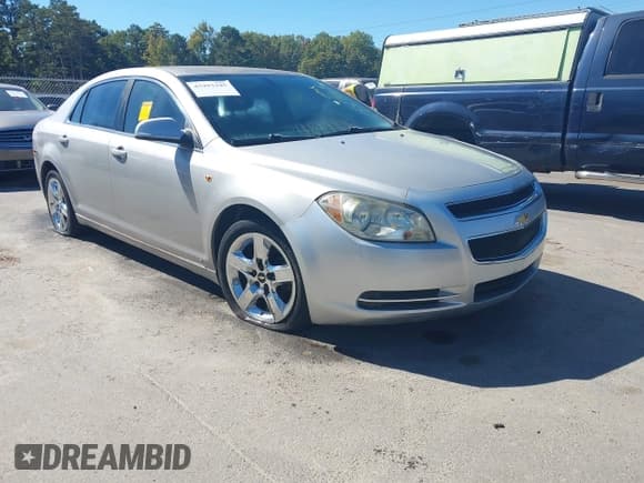 ✅ 2008 Chevrolet Malibu 1LT • VIN: 1G1ZH57B08F185169 • Lot: 43493245. Listed on IAAI with 264,474 mi. Free auction sales archive from the USA and detailed vehicle history report at DreamBid. Image 1.