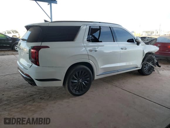 ✅ 2024 Hyundai Palisade Calligraphy • VIN: KM8R7DGE8RU707506 • Лот: 85328904. Опубликован ранее на Copart с пробегом 33 937 миль. Бесплатный доступ к архиву аукционных продаж из США и подробный отчёт об истории автомобиля на DreamBid. Изображение 3.