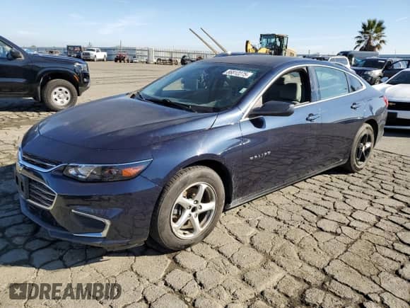 2017 Chevrolet Malibu LS с VIN 1G1ZB5ST9HF136988, выставлен на аукционе Copart как лот 86812275 с пробегом 91 466 миль миль и Списание • Salvage title. История ставок и продаж доступна на DreamBid. Изображение 1.