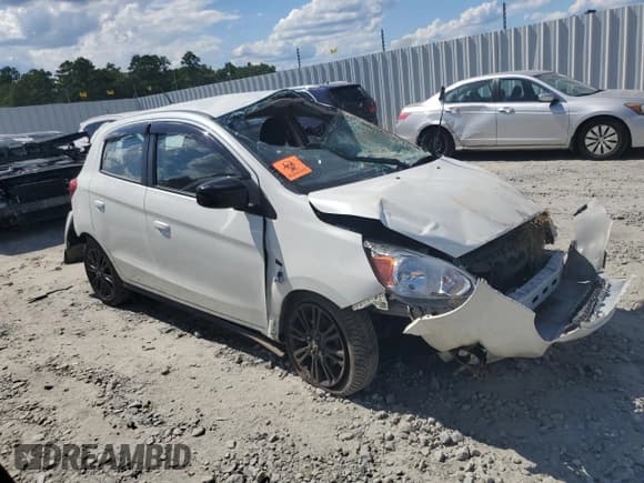 ✅ 2020 Mitsubishi Mirage LE • VIN: ML32A5HJ6LH000450 • Lot: 66266465. Listed on Copart with Not provided. Free auction sales archive from the USA and detailed vehicle history report at DreamBid. Image 4.