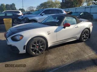 ✅ 2017 FIAT 124 Spider Elaborazione Abarth • VIN: JC1NFAEK1H0117678 • Лот: 74307924. Опубликован ранее на Copart с пробегом 45 330 миль. Бесплатный доступ к архиву аукционных продаж из США и подробный отчёт об истории автомобиля на DreamBid. Изображение 1.