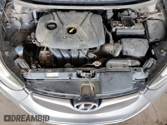 2014 Hyundai Elantra SE z VIN 5NPDH4AE8EH508206, wystawiony jako Copart lot #86673865 z przebiegiem 163 127 mil mil oraz Szkoda całkowita • Salvage title. Historia ofert i sprzedaży dostępna na DreamBid. Obrazek 11.