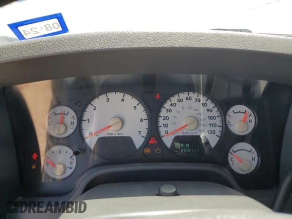 ✅ 2006 Dodge 1500 SLT • VIN: 1D7HA18286S638642 • Лот: 67581794. Опубликован ранее на Copart с пробегом 223 422 миль. Бесплатный доступ к архиву аукционных продаж из США и подробный отчёт об истории автомобиля на DreamBid. Изображение 9.