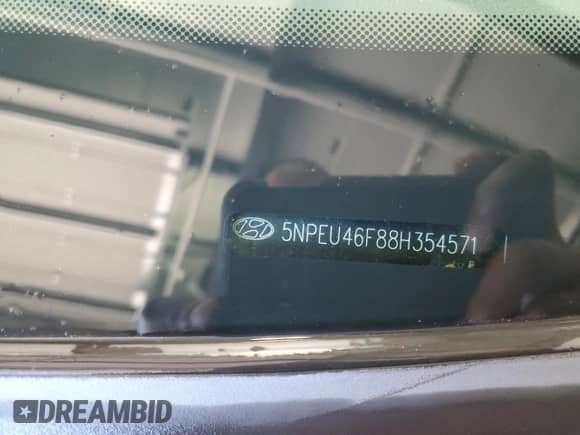 2008 Hyundai Sonata SE с VIN 5NPEU46F88H354571, выставлен на аукционе Copart как лот 53607984 с пробегом 163 504 миль миль и Списание • Salvage title. История ставок и продаж доступна на DreamBid. Изображение 12.