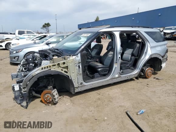 ✅ 2023 Ford Explorer XLT • VIN: 1FMSK8DH9PGA77612 • Lot: 52877665. Listed on Copart with 18,545 mi. Free auction sales archive from the USA and detailed vehicle history report at DreamBid. Image 1.