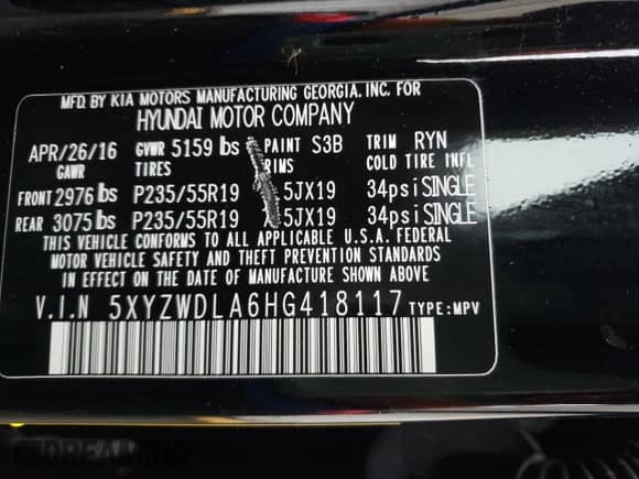 ✅ 2017 Hyundai Santa Fe Ultimate • VIN: 5XYZWDLA6HG418117 • Lot: 72503822. Wystawiony na Copart z przebiegiem 55 132 mil mil. Skorzystaj z bezpłatnego archiwum sprzedaży aukcyjnych z USA i zobacz szczegółowy raport historii pojazdu na DreamBid. Zdjęcie 14.