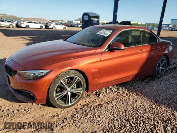 ✅ 2020 BMW 4 Series 430i • VIN: WBA4Z1C09LEE52061 • Lot: 84657605. Listed on Copart with 24,244 mi. Free auction sales archive from the USA and detailed vehicle history report at DreamBid. Image 1.