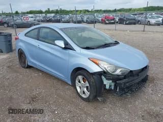 ✅ 2013 Hyundai Elantra GS • VIN: KMHDH6AE2DU000390 • Lot: 42613501. Listed on IAAI with 103,556 mi. Free auction sales archive from the USA and detailed vehicle history report at DreamBid. Image 1.