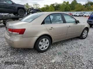 2008 Hyundai Sonata GLS with VIN 5NPET46C58H351894, listed as a Copart auction lot 85652125 with 160,198 mi miles and Clean title. Bid and sale history available at DreamBid. Image 3.