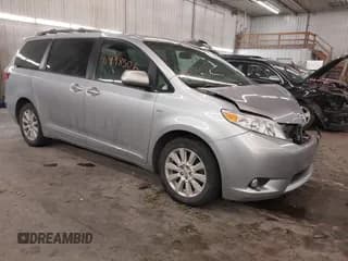 ✅ 2017 Toyota Sienna XLE • VIN: 5TDDZ3DC7HS151052 • Lot: 41498506. Listed on IAAI with 131,063 mi. Free auction sales archive from the USA and detailed vehicle history report at DreamBid. Image 1.