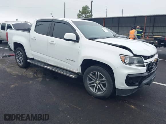 2021 Chevrolet Colorado 2WD Work Truck с VIN 1GCGSBEA8M1128508, выставлен на аукционе IAAI как лот 43519041 с пробегом 95 565 миль миль и . История ставок и продаж доступна на DreamBid. Изображение 1.