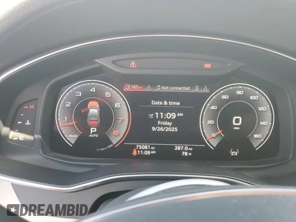 ✅ 2019 Audi A6 Premium Plus • VIN: WAUL2AF2XKN023763 • Lot: 84405605. Wystawiony na Copart z przebiegiem 75 081 mil. Bezpłatny archiwum sprzedaży aukcyjnych z USA i szczegółowy raport historii pojazdu na DreamBid. Zdjęcie 9.