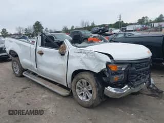 ✅ 2023 Chevrolet Silverado 1500 Work Truck • VIN: 3GCNAAED4PG294576 • Lot: 41748758. Wystawiony na IAAI z przebiegiem Nie podano. Bezpłatny archiwum sprzedaży aukcyjnych z USA i szczegółowy raport historii pojazdu na DreamBid. Zdjęcie 1.