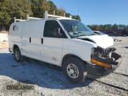 ✅ 2020 Chevrolet Express Cargo • VIN: 1GCWGAFP6L1155618 • Lot: 90982435. Listed on Copart with 121,751 mi. Free auction sales archive from the USA and detailed vehicle history report at DreamBid. Image 4.