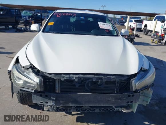 ✅ 2014 Infiniti Q50 Premium • VIN: JN1BV7ARXEM687779 • Lot: 43640213. Listed on IAAI with 187,762 mi. Free auction sales archive from the USA and detailed vehicle history report at DreamBid. Image 6.