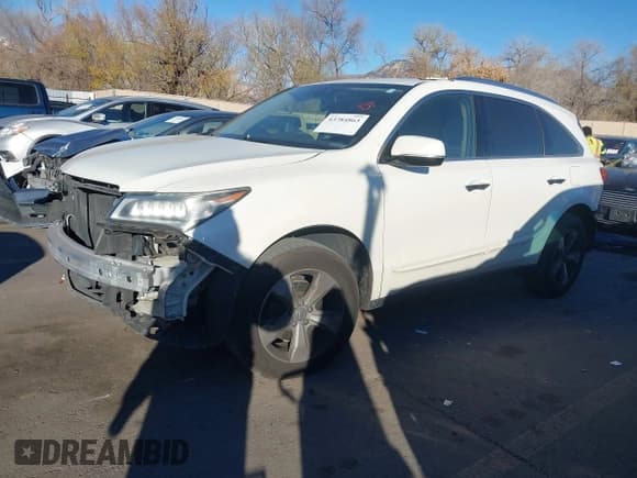 ✅ 2014 Acura MDX • VIN: 5FRYD4H27EB027871 • Lot: 43784863. Listed on IAAI with 311,427 mi. Free auction sales archive from the USA and detailed vehicle history report at DreamBid. Image 2.