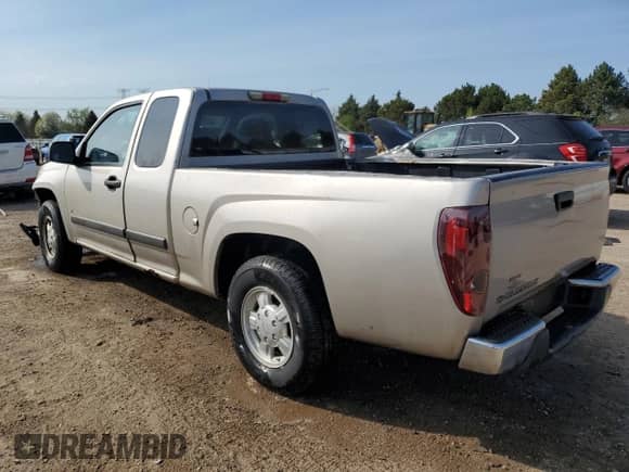 2008 Chevrolet Colorado 1LT z VIN 1GCCS39E388229230, wystawiony jako Copart lot #54446305 z przebiegiem 264 363 mil mil oraz Szkoda całkowita • Salvage title. Historia ofert i sprzedaży dostępna na DreamBid. Obrazek 2.