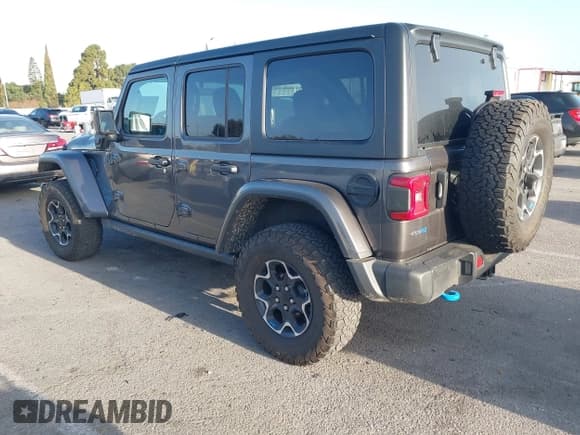 ✅ 2023 Jeep Wrangler Rubicon • VIN: 1C4JJXR67PW662277 • Лот: 41950065. Опубликован ранее на IAAI с пробегом 35 714 миль. Бесплатный доступ к архиву аукционных продаж из США и подробный отчёт об истории автомобиля на DreamBid. Изображение 3.