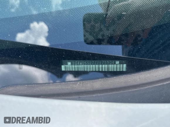 ✅ 2007 Buick LaCrosse CXL • VIN: 2G4WD552771173904 • Lot: 69809195. Listed on Copart with 152,729 mi. Free auction sales archive from the USA and detailed vehicle history report at DreamBid. Image 10.