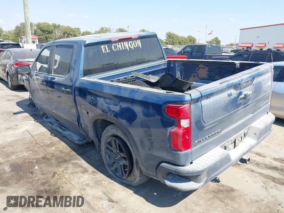 ✅ 2024 Chevrolet Silverado 1500 Custom • VIN: 3GCPABEK7RG182225 • Lot: 43367323. Wystawiony na IAAI z przebiegiem 22 339 mil. Bezpłatny archiwum sprzedaży aukcyjnych z USA i szczegółowy raport historii pojazdu na DreamBid. Zdjęcie 3.