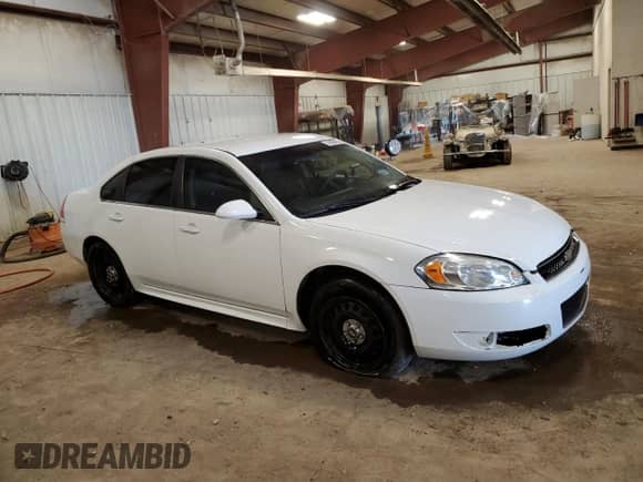 2016 Chevrolet Impala Police Police with VIN 2G1WD5E34G1155012, listed as a Copart auction lot 56284465 with 130,649 mi miles and Clean title. Bid and sale history available at DreamBid. Image 4.