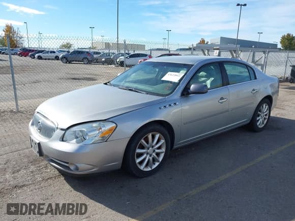 ✅ 2008 Buick Lucerne CXS • VIN: 1G4HE57YX8U107537 • Lot: 43615812. Listed on IAAI with 172,195 mi. Free auction sales archive from the USA and detailed vehicle history report at DreamBid. Image 2.