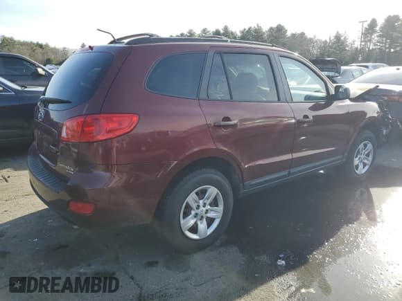 ✅ 2009 Hyundai Santa Fe GLS • VIN: 5NMSG73D99H241998 • Lot: 83798224. Listed on Copart with Not provided. Free auction sales archive from the USA and detailed vehicle history report at DreamBid. Image 3.