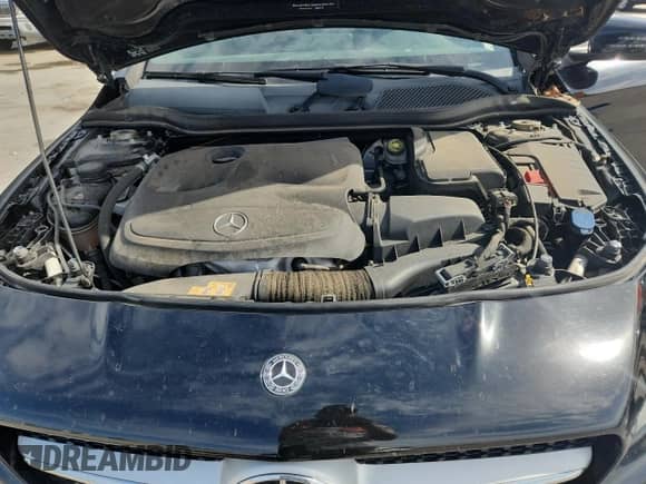 2018 Mercedes-Benz CLA 250 with VIN WDDSJ4EB8JN611573, listed as a Copart auction lot 84954035 with 90,006 mi miles and Salvage title. Bid and sale history available at DreamBid. Image 11.