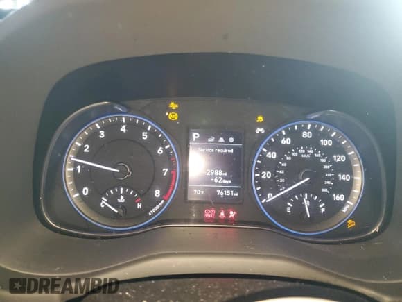 ✅ 2019 Hyundai Kona SE • VIN: KM8K12AA7KU270522 • Лот: 90756495. Опубликован ранее на Copart с пробегом 76 151 миль. Бесплатный доступ к архиву аукционных продаж из США и подробный отчёт об истории автомобиля на DreamBid. Изображение 9.