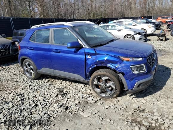 2023 Hyundai Venue Limited с VIN KMHRC8A3XPU246056, выставлен на аукционе Copart как лот 46253084 с пробегом 19 891 миль миль и Списание • Salvage title. История ставок и продаж доступна на DreamBid. Изображение 4.