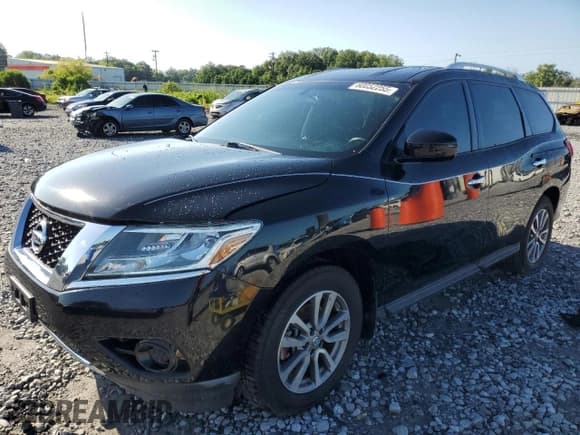 ✅ 2014 Nissan Pathfinder SV • VIN: 5N1AR2MN7EC633169 • Лот: 60052255. Опубликован ранее на Copart с пробегом 124 653 миль. Бесплатный доступ к архиву аукционных продаж из США и подробный отчёт об истории автомобиля на DreamBid. Изображение 1.