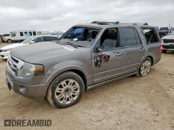 ✅ 2012 Ford Expedition Limited • VIN: 1FMJU1K58CEF01745 • Lot: 70712675. Listed on Copart with 257,418 mi. Free auction sales archive from the USA and detailed vehicle history report at DreamBid. Image 1.