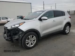 ✅ 2018 Kia Sportage LX • VIN: KNDPMCAC2J7448830 • Lot: 91050205. Wystawiony na Copart z przebiegiem 78 894 mil. Bezpłatny archiwum sprzedaży aukcyjnych z USA i szczegółowy raport historii pojazdu na DreamBid. Zdjęcie 1.
