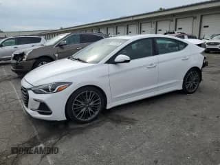 ✅ 2017 Hyundai Elantra Sport • VIN: KMHD04LBXHU352301 • Lot: 81512425. Listed on Copart with 150,941 mi. Free auction sales archive from the USA and detailed vehicle history report at DreamBid. Image 1.