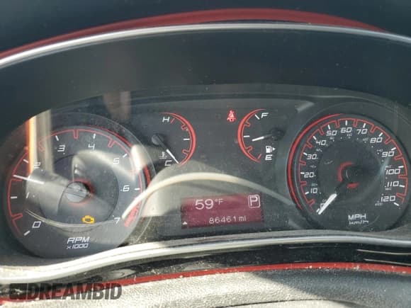 ✅ 2016 Dodge Dart SXT • VIN: 1C3CDFBB9GD606035 • Лот: 87020605. Опубликован ранее на Copart с пробегом 86 461 миль. Бесплатный доступ к архиву аукционных продаж из США и подробный отчёт об истории автомобиля на DreamBid. Изображение 9.