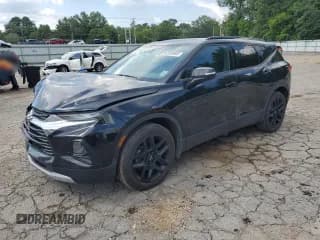 ✅ 2020 Chevrolet Blazer LT • VIN: 3GNKBHR46LS667909 • Lot: 62028905. Listed on Copart with 72,998 mi. Free auction sales archive from the USA and detailed vehicle history report at DreamBid. Image 1.