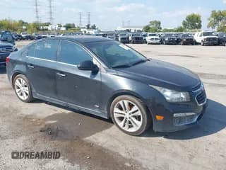 ✅ 2015 Chevrolet Cruze LTZ • VIN: 1G1PG5SB4F7167203 • Lot: 43369166. Listed on IAAI with 219,163 mi. Free auction sales archive from the USA and detailed vehicle history report at DreamBid. Image 1.