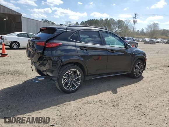 ✅ 2022 Hyundai Kona N Line • VIN: KM8K33A3XNU860171 • Lot: 44107804. Wystawiony na Copart z przebiegiem 10 424 mil. Bezpłatny archiwum sprzedaży aukcyjnych z USA i szczegółowy raport historii pojazdu na DreamBid. Zdjęcie 3.