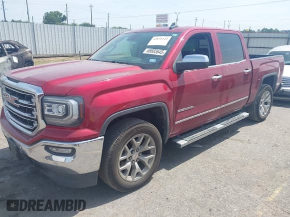 ✅ 2018 GMC Sierra 1500 SLT • VIN: 3GTP1NEC9JG630124 • Лот: 42872522. Опубликован ранее на IAAI с пробегом 134 478 миль. Бесплатный доступ к архиву аукционных продаж из США и подробный отчёт об истории автомобиля на DreamBid. Изображение 2.