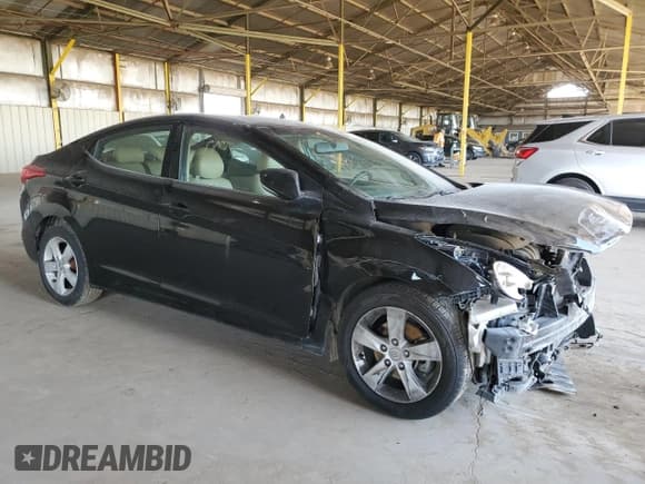 ✅ 2013 Hyundai Elantra Limited • VIN: KMHDH4AE1DU792777 • Lot: 58369775. Listed on Copart with 95,692 mi. Free auction sales archive from the USA and detailed vehicle history report at DreamBid. Image 4.