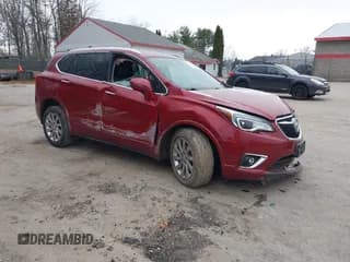 ✅ 2019 Buick Envision Essence • VIN: LRBFX2SA3KD042082 • Lot: 40952651. Listed on IAAI with 43,998 mi. Free auction sales archive from the USA and detailed vehicle history report at DreamBid. Image 1.