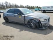 ✅ 2019 Infiniti Q50 Luxe • VIN: JN1EV7AP6KM514090 • Lot: 54972415. Listed on Copart with 41,786 mi. Free auction sales archive from the USA and detailed vehicle history report at DreamBid. Image 4.