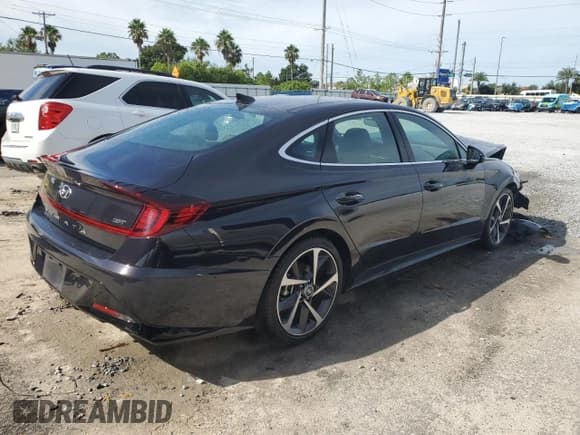 ✅ 2023 Hyundai Sonata SEL Plus • VIN: KMHL44J28PA331563 • Лот: 81629285. Опубликован ранее на Copart с пробегом 26 083 миль. Бесплатный доступ к архиву аукционных продаж из США и подробный отчёт об истории автомобиля на DreamBid. Изображение 3.