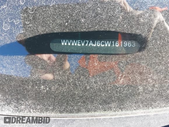 ✅ 2012 Volkswagen Golf GTI w/Conv & Sunroof • VIN: WVWEV7AJ6CW161963 • Lot: 41398810. Listed on IAAI with 172,582 mi. Free auction sales archive from the USA and detailed vehicle history report at DreamBid. Image 9.