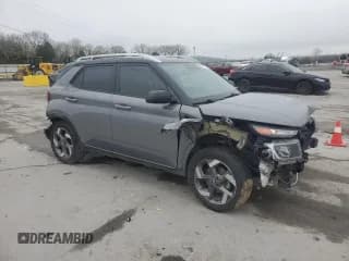 ✅ 2022 Hyundai Venue Limited • VIN: KMHRC8A36NU167366 • Lot: 50786085. Listed on Copart with Not provided. Free auction sales archive from the USA and detailed vehicle history report at DreamBid. Image 4.